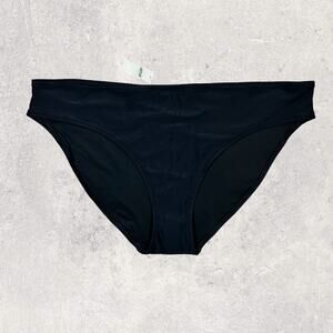 Aerie Swim Full Coverage Black Bikini‎ Bottom - XXL